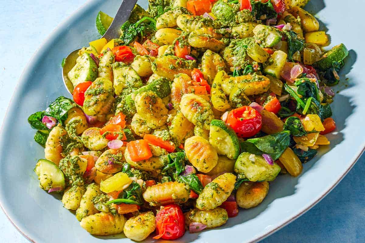 Pan-Seared Pesto Gnocchi: Crispy, Pillowy, & Ready in Minutes